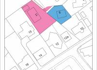Site Plan - 11 Leog Lane - area coloured pink