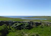 Garden with view of Watsness Loch