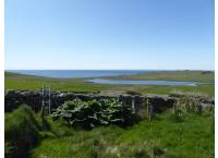 Garden with view of Watsness Loch