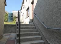 Steps leading to Back Door