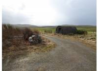 Access track from dwellinghouse